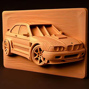 3D модель BMW E46 (STL)